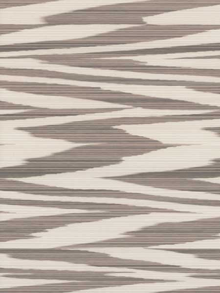 Flamed Zigzag fabric in brown and cream color - pattern number MI10342 - by York in the Missoni Home 04 collection