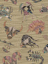Constellations fabric in gold color - pattern number MI10350 - by York in the Missoni Home 04 collection