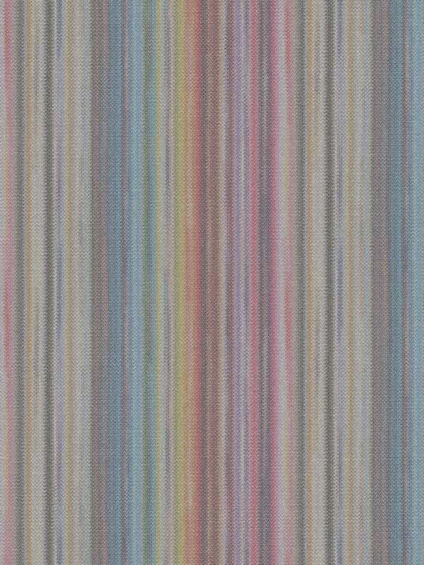 Striped Sunset Glitter wallpaper in blue color - pattern number MI10396 - by York in the Missoni Home 04 collection