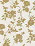 Flutter Vine fabric in white and gold color - pattern number DT5022 - by Candice Olson in the After Eight collection
