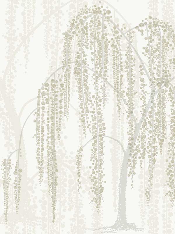 Willow Glow fabric in neutral color - pattern number DT5061 - by Candice Olson in the After Eight collection