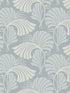 Dancing Leaves wallpaper in light blue color - pattern number DT5132 - by Candice Olson in the After Eight collection