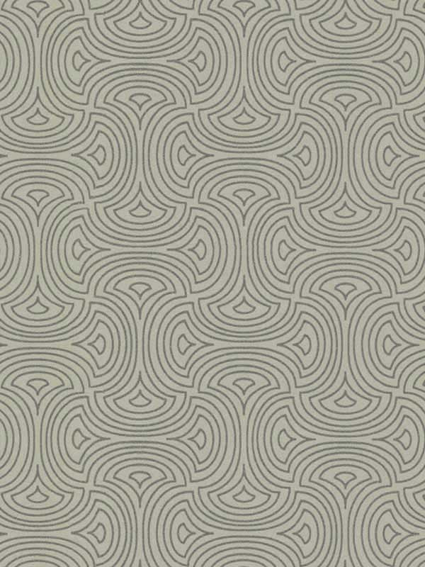 Hourglass wallpaper in silver color - pattern number DT5144 - by Candice Olson in the After Eight collection