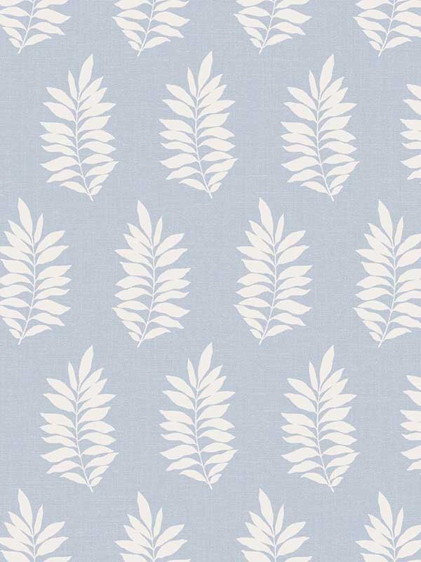 Pinnate Silhouette fabric in iceburg color - pattern number SL80302 - by Seabrook in the The Simple Life collection