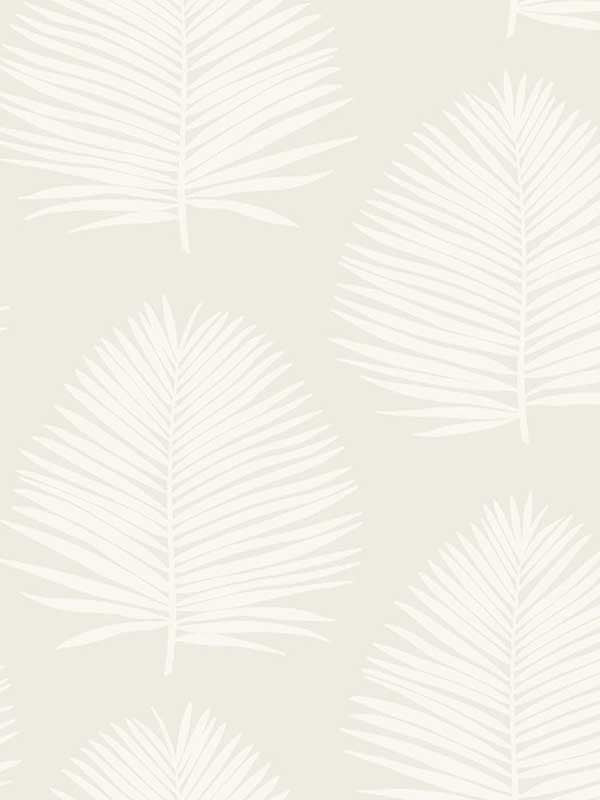 Island Palm wallpaper in alabaster color - pattern number SL80700 - by Seabrook in the The Simple Life collection