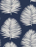 Island Palm wallpaper in midnight sky color - pattern number SL80712 - by Seabrook in the The Simple Life collection