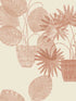 Aida Potted Plant fabric in pink color - pattern number 4014-87556 - by A Street Prints in the Seychelles collection