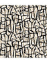 Jouji fabric in ebony and sand color - pattern number JP11500M - by Seabrook in the Japandi Style collection