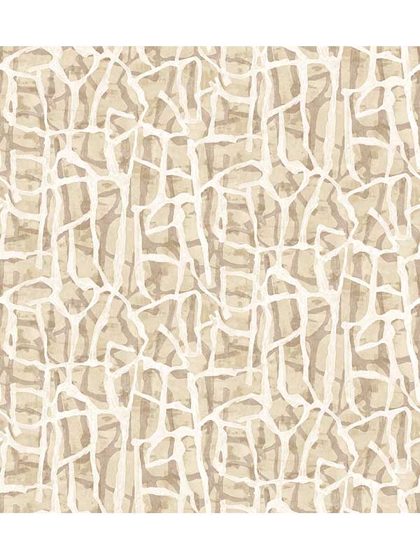 Jouji mural in cafe latte color - pattern number JP11505M - by Seabrook in the Japandi Style collection