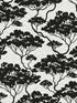 Nara Stringcloth wallpaper in onyx and fog color - pattern number JP11700 - by Seabrook in the Japandi Style collection