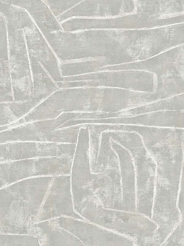 Urban Chalk Peel and Stick fabric in grey color - pattern number PSW1069RL - by York in the Risky Business Vol III Peel and Stick Wallpaper collection