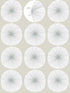 Soho Starburst Peel and Stick fabric in silver color - pattern number PSW1216RL - by York in the Risky Business Vol III Peel and Stick Wallpaper collection