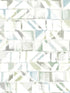 Refraction Peel and Stick fabric in blue color - pattern number PSW1219RL - by York in the Risky Business Vol III Peel and Stick Wallpaper collection