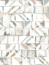 Refraction Peel and Stick fabric in brown and beige color - pattern number PSW1222RL - by York in the Risky Business Vol III Peel and Stick Wallpaper collection