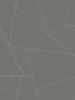 Fractured Prism Peel and Stick fabric in grey color - pattern number PSW1233RL - by York in the Risky Business Vol III Peel and Stick Wallpaper collection