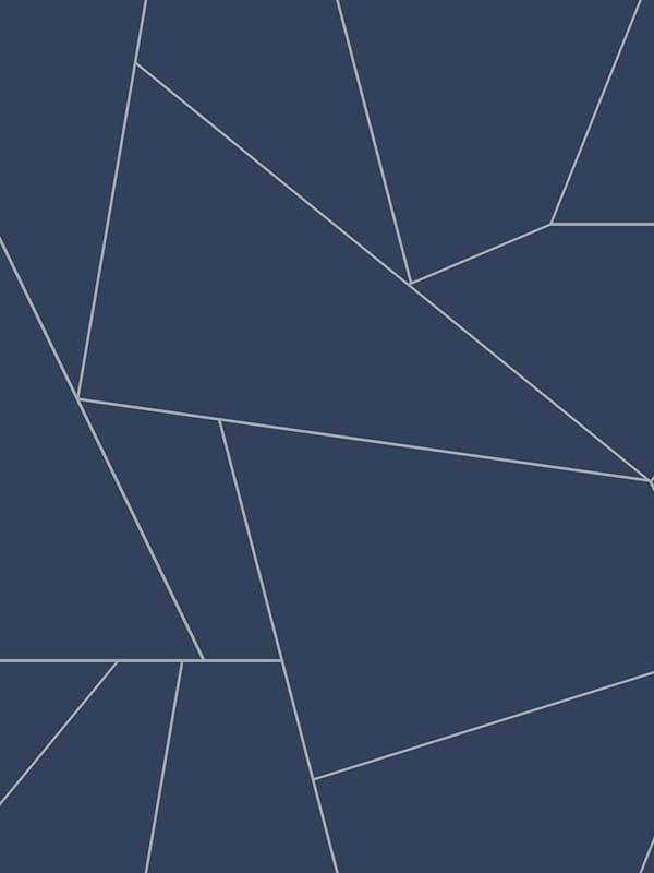 Fractured Prism Peel and Stick fabric in blue and white color - pattern number PSW1235RL - by York in the Risky Business Vol III Peel and Stick Wallpaper collection