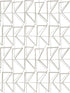 Love Triangles Peel and Stick wallpaper in gold metallic color - pattern number PSW1253RL - by York in the Risky Business Vol III Peel and Stick Wallpaper collection