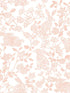 Botanical Bunnies Peel and Stick wallpaper in pink color - pattern number PSW1343RL - by York in the York Premium Peel and Stick Wildlife Wallpaper collection