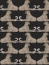 Reclining Cheetahs Peel and Stick wallpaper in black color - pattern number PSW1355RL - by York in the York Premium Peel and Stick Wildlife Wallpaper collection
