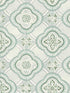 Garden Trellis fabric in rain color - pattern number GO8211 - by York in the Greenhouse collection