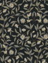 Jasmine fabric in black metallic color - pattern number GO8257 - by York in the Greenhouse collection
