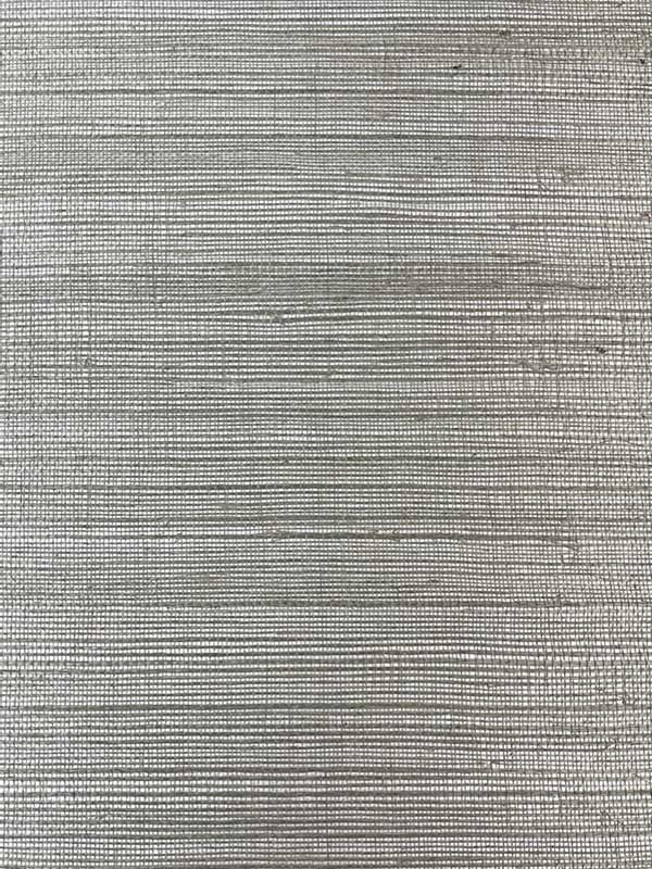 Rashta fabric in griege silver color - pattern number BX10016 - by Wallquest in the Natural Wallcoverings by Daisy Bennett collection