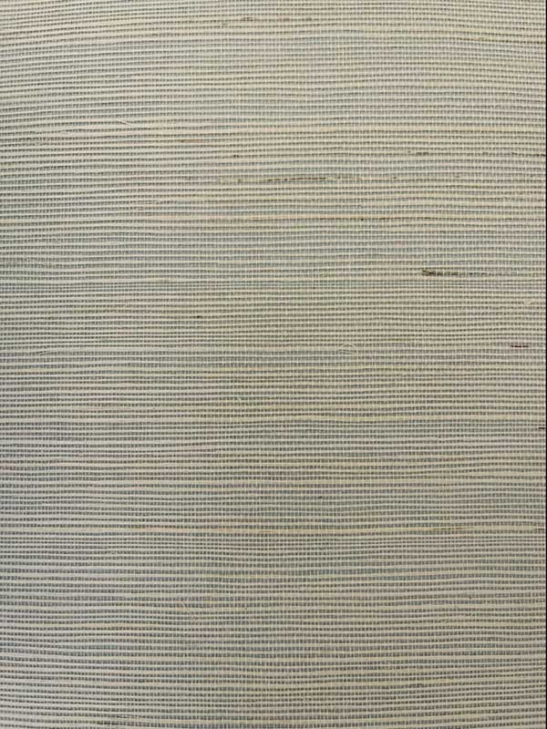Antika fabric in mint cream color - pattern number BX10037 - by Wallquest in the Natural Wallcoverings by Daisy Bennett collection