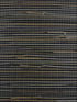 Boccali fabric in night black and tan color - pattern number BX10175 - by Wallquest in the Natural Wallcoverings by Daisy Bennett collection