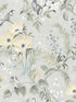 Frederique Bloom fabric in grey color - pattern number 4072-70001 - by Chesapeake in the Delphine collection