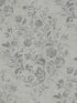 Isidore Scroll fabric in grey color - pattern number 4072-70008 - by Chesapeake in the Delphine collection