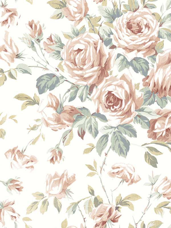 Manon Stitch fabric in blush color - pattern number 4072-70022 - by Chesapeake in the Delphine collection