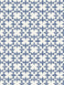 Remy Fleur Tile wallpaper in blue color - pattern number 4072-70033 - by Chesapeake in the Delphine collection
