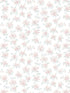 Sofiane Botanical Trail wallpaper in blush color - pattern number 4072-70037 - by Chesapeake in the Delphine collection