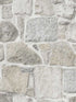 Axelle Stone wallpaper in light grey color - pattern number 4072-70042 - by Chesapeake in the Delphine collection