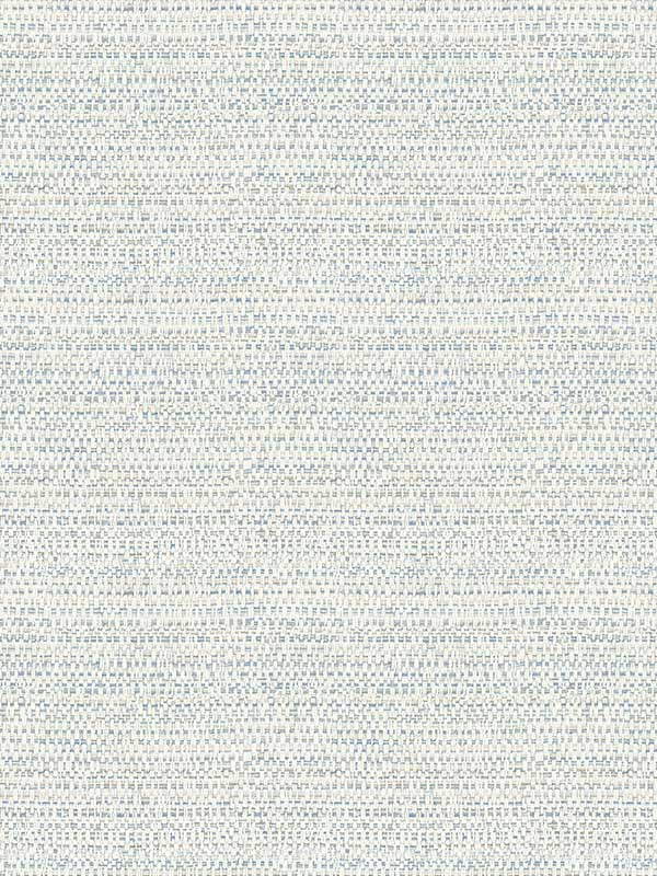Balantine Weave wallpaper in light blue color - pattern number 4072-70056 - by Chesapeake in the Delphine collection