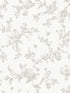 Nightingale Floral Trail wallpaper in taupe color - pattern number 4072-70063 - by Chesapeake in the Delphine collection