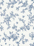 Nightingale Floral Trail wallpaper in navy color - pattern number 4072-70064 - by Chesapeake in the Delphine collection