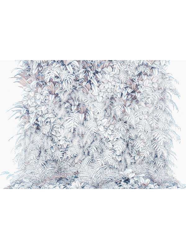 Vertical Garden 8 Panel mural in neutral color - pattern number 8-878 - by Brewster in the Komar Colours collection