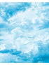 Himmelszelt 4 Panel mural in blue color - pattern number X4-1026 - by Brewster in the Komar Colours collection