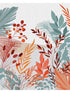 Aspiring Colours 4 Panel mural in orange color - pattern number X4-1073 - by Brewster in the Komar Colours collection