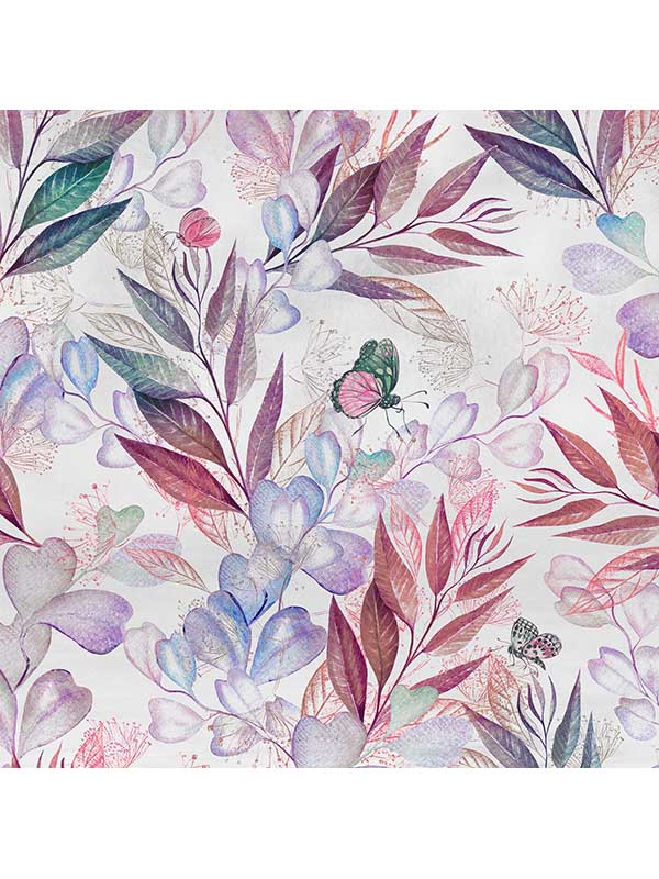 Eucalyptus 5 Panel mural in multicolor color - pattern number X5-1082 - by Brewster in the Komar Colours collection