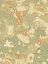 Bygga Bo Woodland Village fabric in butter color - pattern number 4111-63002 - by A Street Prints in the Briony collection