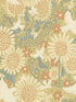 Dromma Songbirds and Sunflowers fabric in coral color - pattern number 4111-63008 - by A Street Prints in the Briony collection