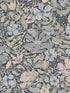 Midsommar Floral Medley fabric in dark blue color - pattern number 4111-63021 - by A Street Prints in the Briony collection