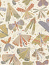 Flyga Butterfly Bonanza fabric in moss color - pattern number 4111-63024 - by A Street Prints in the Briony collection