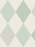 Kalas Diamond wallpaper in light blue color - pattern number 4111-63030 - by A Street Prints in the Briony collection