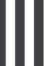 Awning Stripe fabric in black color - pattern number JJ38003 - by Patton Norwall in the Rewind by James Joseph collection