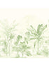 Ikoma fabric in tropics paradise color - pattern number GL20904M - by Wallquest in the Grasslands collection