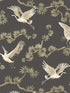 Akan fabric in night out color - pattern number GL21700 - by Wallquest in the Grasslands collection