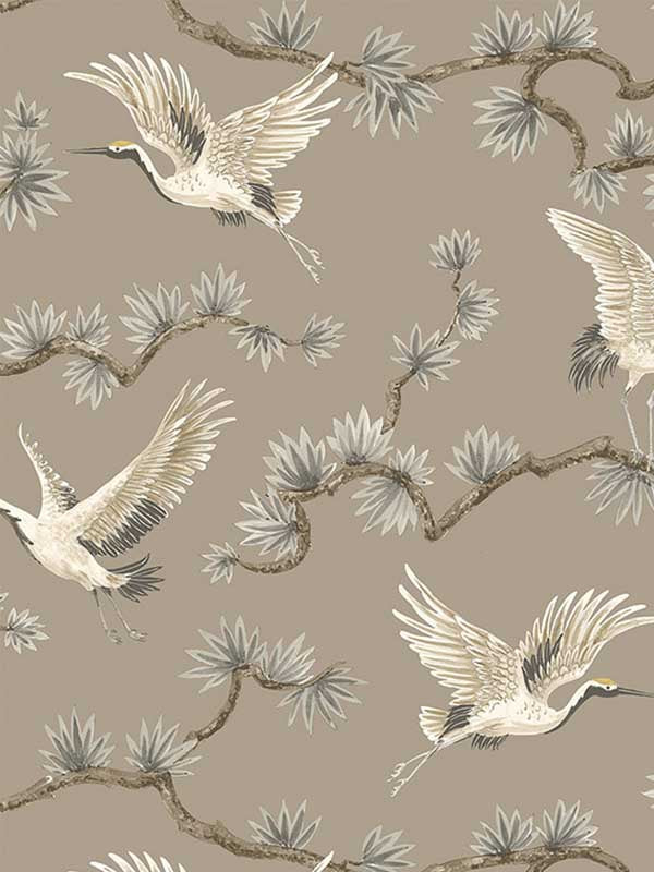 Akan fabric in stormy skies color - pattern number GL21706 - by Wallquest in the Grasslands collection
